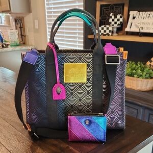 Kurt Geiger Southbank Tote Bag with Matching Wallet